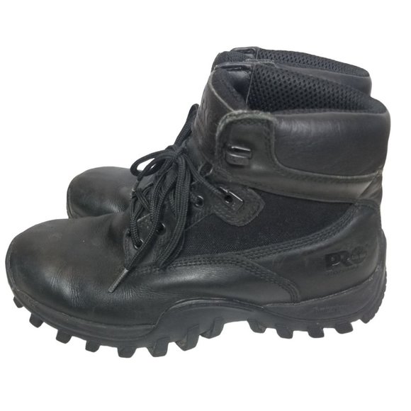 Timberland Pro Series Mens 8 Black Leather Soft To main image 6